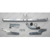P029A GALIA Полностью оцинкованный фаркоп на Peugeot 206 хетчбек 2003-2010. Подрозетник убирается за бампер. Тип шара: A. Невидимый вырез бампера. Нагрузки: 1100/50 кг, масса фаркопа 12,72 кг