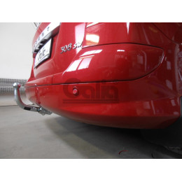 P041C GALIA Полностью оцинкованный фаркоп на Peugeot 308 универсал 2008-2013. Тип шара: C (горизонтальный съемный). Установка без снятия и выреза бампера. Н