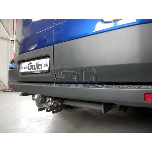 F125C GALIA Полностью оцинкованный фаркоп на Ford Tourneo 2013-, Ford Transit 2013-. Тип шара: C (горизонтальный съемный). Установка без снятия и выреза бампера. Нагрузки: 3500/140 кг, масса фаркопа 21,37 кг