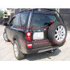 R049A GALIA Полностью оцинкованный фаркоп на Land Rover Freelander I 1997-2006. Особенности: запасное колесо на задней двери. Тип шара: A. Установка без снятия и выреза бампера. Нагрузки: 2000/125 кг, масса фаркопа 19,26 кг