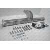 R049A GALIA Полностью оцинкованный фаркоп на Land Rover Freelander I 1997-2006. Особенности: запасное колесо на задней двери. Тип шара: A. Установка без снятия и выреза бампера. Нагрузки: 2000/125 кг, масса фаркопа 19,26 кг