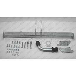 R049A GALIA Полностью оцинкованный фаркоп на Land Rover Freelander I 1997-2006. Особенности: запасное колесо на задней двери. Тип шара: A. Установка без снятия и 