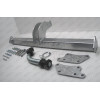 R049A GALIA Полностью оцинкованный фаркоп на Land Rover Freelander I 1997-2006. Особенности: запасное колесо на задней двери. Тип шара: A. Установка без снятия и выреза бампера. Нагрузки: 2000/125 кг, масса фаркопа 19,26 кг