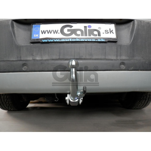 R079C GALIA Полностью оцинкованный фаркоп на Renault Espace 2002-2014, Renault Grand Espace 2003-2014. Подрозетник убирается за бампер. Тип шара: C (горизонтальный съемный). Установка без снятия и выреза бампера. Нагрузки: 2000/80 кг, масса фаркопа 21,1 к