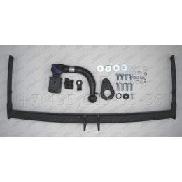 S-356 STEINHOF Фаркоп на Skoda Yeti 2WD/4WD 08/2009-2018. Требуется подрезка бампера. Тип шара: AV (вертикальное быстросъемное крепление шара на ключе). Нагрузки: 