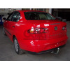 S070C GALIA Полностью оцинкованный фаркоп на SEAT Cordoba седан 2002-2009. Подрозетник убирается за бампер. Тип шара: C (горизонтальный съемный). Невидимый вырез бампера. Нагрузки: 1200/50 кг, масса фаркопа 15,1 кг
