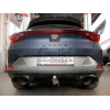 S119V GALIA Полностью оцинкованный фаркоп на Skoda Karoq 2018-, SEAT Ateca 2016-, Cupra Ateca 2016-, Cupra Formentor 2016-. Тип шара: AV (вертикальное быстросъемное крепление шара на ключе). Невидимый вырез бампера. Нагрузки: 2500/100 кг, масса фаркопа 15