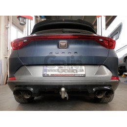 S119V GALIA Полностью оцинкованный фаркоп на Skoda Karoq 2018-, SEAT Ateca 2016-, Cupra Ateca 2016-, Cupra Formentor 2016-. Тип шара: AV (вертикальное быстросъемное крепление шара 