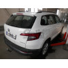 S119V GALIA Полностью оцинкованный фаркоп на Skoda Karoq 2018-, SEAT Ateca 2016-, Cupra Ateca 2016-, Cupra Formentor 2016-. Тип шара: AV (вертикальное быстросъемное крепление шара на ключе). Невидимый вырез бампера. Нагрузки: 2500/100 кг, масса фаркопа 15