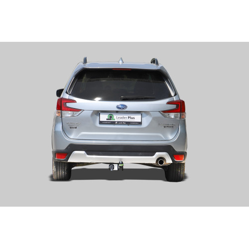S308-A Лидер-плюс ТСУ для Subaru Forester 2018-2024. Требуется подрезка бампера. Нагрузки: 1500/75 кг, масса фаркопа 20 кг (без электрики в комплекте)