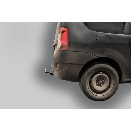 T-VAZ-19E TAVIALS ТСУ для Лада Ларгус (Lada Largus) 2012-2022, в т.ч. Largus Cross без снятия и выреза бампера. Тип шара: E. Нагрузки: 1200/100 кг, масса фаркопа 20 кг (без эле