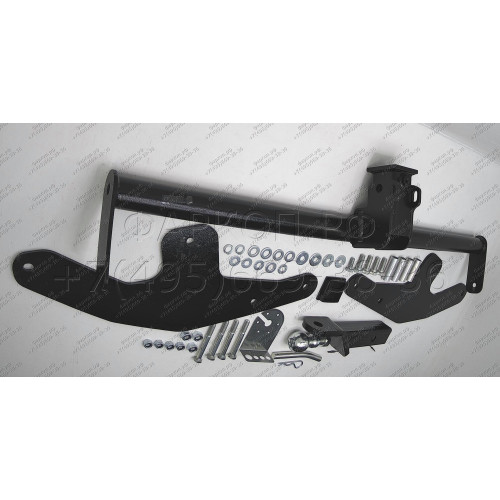 T-VAZ-19E TAVIALS ТСУ для Лада Ларгус (Lada Largus) 2012-2022, в т.ч. Largus Cross без снятия и выреза бампера. Тип шара: E. Нагрузки: 1200/100 кг, масса фаркопа 20 кг (без электрики в комплекте)