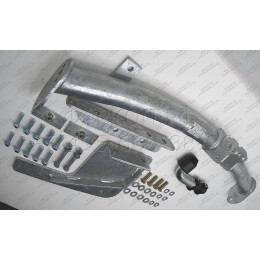T050A GALIA Полностью оцинкованный фаркоп на Toyota Land Cruiser 100 1998-2008, Lexus LX470 1998-2008. Тип шара: A. Установка без снятия и выреза бампера. Нагрузки: 3500/140 кг,