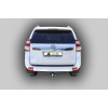 T113-E Лидер-плюс ТСУ для Toyota Land Cruiser Prado J120 2002-2009, Toyota Land Cruiser Prado J150 2009-2023, Lexus GX 470 2002-2009, Lexus GX 460 2009-2023 без снятия и выреза бампера. Тип шара: E. Нагрузки: 2000/100 кг, масса фаркопа 19,5 кг (без электр