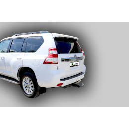 T113-E Лидер-плюс ТСУ для Toyota Land Cruiser Prado J120 2002-2009, Toyota Land Cruiser Prado J150 2009-2023, Lexus GX 470 2002-2009, Lexus GX 460 2009-2023 без снятия и выреза бампера. Тип шара: E. Нагру