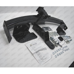 T113-E Лидер-плюс ТСУ для Toyota Land Cruiser Prado J120 2002-2009, Toyota Land Cruiser Prado J150 2009-2023, Lexus GX 470 2002-2009, Lexus GX 460 2009-2023 без снятия и выреза бампера. Тип шара: E. Нагру
