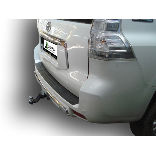 T123-AE Лидер-плюс ТСУ для Toyota Land Cruiser Prado J120 2002-2009, Toyota Land Cruiser Prado J150 2009-2023. Требуется подрезка бампера. Тип шара: AE. Нагрузки: 1500/75 кг, масса фаркопа 7,48 кг (без электрики в комплекте)