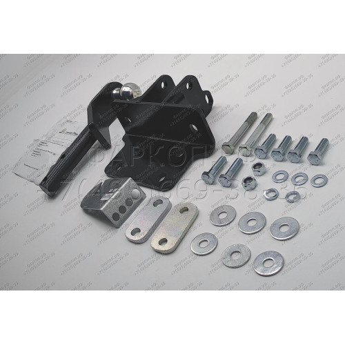 T123-AE Лидер-плюс ТСУ для Toyota Land Cruiser Prado J120 2002-2009, Toyota Land Cruiser Prado J150 2009-2023. Требуется подрезка бампера. Тип шара: AE. Нагрузки: 1500/75 кг, масса фаркопа 7,48 кг (без электрики в комплекте)