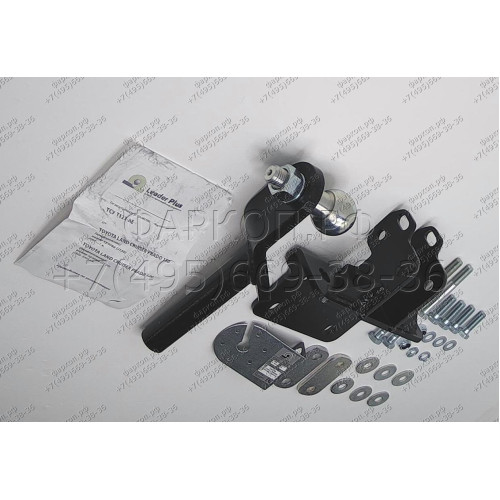 T123-AE Лидер-плюс ТСУ для Toyota Land Cruiser Prado J120 2002-2009, Toyota Land Cruiser Prado J150 2009-2023. Требуется подрезка бампера. Тип шара: AE. Нагрузки: 1500/75 кг, масса фаркопа 7,48 кг (без электрики в комплекте)