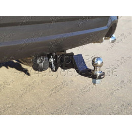 TCU00133N ТСС Фаркоп на Subaru Forester S5 2018-2024. Требуется подрезка бампера. Тип шара: E (шаровый узел под американский квадрат с нержавеющим шаром). Нагр