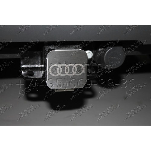 TCU00152 ТСС Фаркоп оцинкованный на Audi Q8 2019-. Требуется подрезка бампера. Тип шара: E (шаровый узел под американский квадрат с нержавеющим шаром). Нагрузки: 3000/100 кг