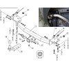 TCU00369N ТСС Фаркоп на Changan CS75 Plus 2WD 1.5T 2023-. Тип шара: E (шаровый узел под американский квадрат с нержавеющим шаром). Нагрузки: 750/50 кг