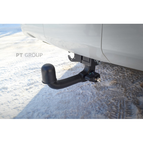 TLT-21-991422.00 PT GROUP Фаркоп на Toyota Land Cruiser 300 2021-, Lexus LX 2022-. Необходима подрезка бампера. Тип шара: AV (вертикально-съемный с ключом). Нагрузки: 3500/140 кг, масса фаркопа 11 кг (без электрики в комплекте)