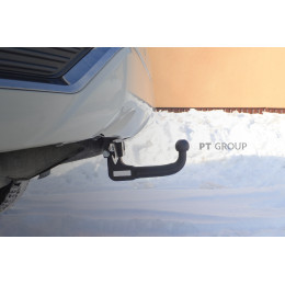 TLT-21-991422.00 PT GROUP Фаркоп на Toyota Land Cruiser 300 2021-, Lexus LX 2022-. Необходима подрезка бампера. Тип шара: AV (вертикально-съемный с ключом). Нагрузки: 3500/140 кг, 