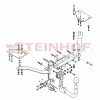 V-283 STEINHOF Фаркоп на Volvo S40 седан 2004-2012, Volvo V50 универсал 2004-2012. Требуется подрезка бампера. Тип шара: AV (вертикальное быстросъемное крепление шара на ключе). Нагрузки: 1600/75 кг, масса фаркопа 18,1 кг (без электрики в комплекте)