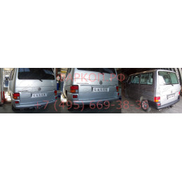 V027C GALIA Полностью оцинкованный фаркоп на Volkswagen T4: Transporter/Caravelle/Multivan 1990-2003, включая 4WD. Тип шара: C (горизонтальный съемный). Установка без снятия