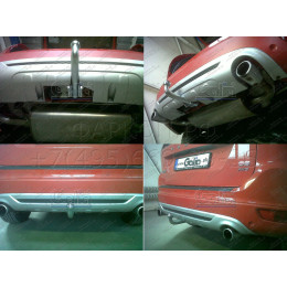 V070A GALIA Полностью оцинкованный фаркоп на Volvo XC60 2008-2017. Тип шара: A. Невидимый вырез бампера. Нагрузки: 2100/90 кг, масса фаркопа 15,22 кг