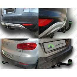 V123-A Лидер-плюс ТСУ для Skoda Kodiaq 2016-2023, Volkswagen Tiguan 5N1, 5N2 2007-2016, Volkswagen Tiguan 2 2016-2024, Skoda Karoq 2019-, Skoda Yeti 2009-2018, Audi Q3 2011-2018, Volkswagen Jetta 2011-2018. Требуется подрезк