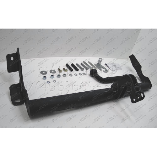VAZ-33 AVTOS Фаркоп на Chevrolet Niva 2123 (оборудованные ГБО) 2002-2020, Lada Niva 2020-2021, Lada Niva Travel 2021- без снятия и подрезки бампера. Тип шара: A. Нагрузки: 1250/75 кг, масса фаркопа 14,1 кг (без электрики в комплекте)