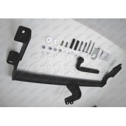 VAZ-33 AVTOS Фаркоп на Chevrolet Niva 2123 (оборудованные ГБО) 2002-2020, Lada Niva 2020-2021, Lada Niva Travel 2021- без снятия и подрезки бампера. Тип шара: A. Нагрузки: 1250/75 кг, ма