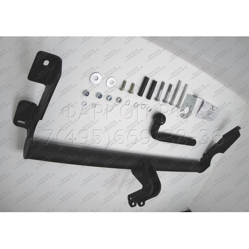 VAZ-33 AVTOS Фаркоп на Chevrolet Niva 2123 (оборудованные ГБО) 2002-2020, Lada Niva 2020-2021, Lada Niva Travel 2021- без снятия и подрезки бампера. Тип шара: A. Нагрузки: 1250/75 кг, масса фаркопа 14,1 кг (без электрики в комплекте)