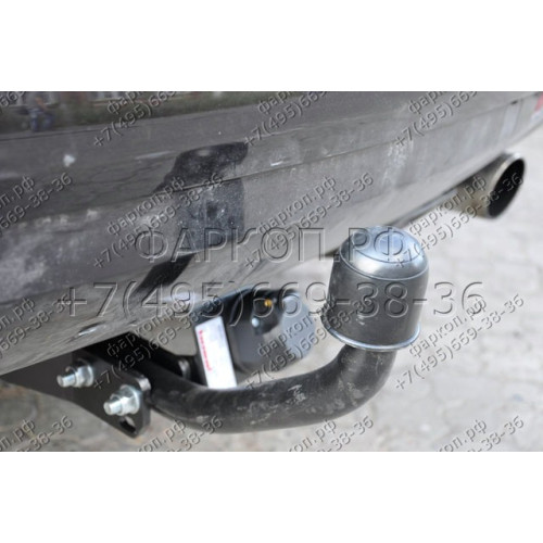 4526-A ORIS Фаркоп на Mazda CX-7 2007-2012 без выреза в бампере. Тип шара: A. Нагрузки: 1300/50 кг, масса фаркопа 21,1 кг (без электрики в комплекте)
