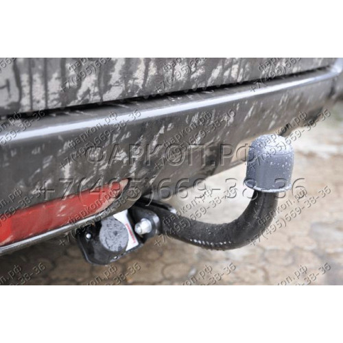 4371-A ORIS Фаркоп на Nissan X-Trail T31 2007-2015 без выреза в бампере. Тип шара: A. Нагрузки: 1500/75 кг, масса фаркопа 22,4 кг (без электрики в комплекте)