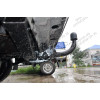 4371-A ORIS Фаркоп на Nissan X-Trail T31 2007-2015 без выреза в бампере. Тип шара: A. Нагрузки: 1500/75 кг, масса фаркопа 22,4 кг (без электрики в комплекте)