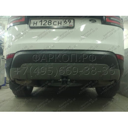323157600001 WESTFALIA Фаркоп на Land Rover Discovery V 2017-. Съемное вертикальное крепление шара (на ключе). Видимый вырез в бампере. Нагрузки 3500/195 кг, масса фарк