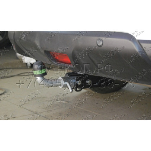 N122-BA TAVIALS ТСУ для Nissan X-Trail T32 2014-2022 без выреза бампера. Тип шара: C (оцинкованный, съемный). Нагрузки: 2000/75 кг, масса фаркопа 20,54 кг (без электрики в комплекте)