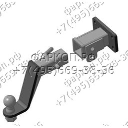 8123 Трейлер Фаркоп для Tank 300 2022-, Tank 400 2023-, Haval H9 2024-, Haval H5 2024- без снятия и подрезки бампера. Тип шара: E (легкосъемный шар под квадрат). Нагрузки: 1500/60 кг, масса фаркопа 7,1 кг (без электрики в комплекте)