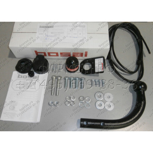 4353-A ORIS Фаркоп на Nissan Almera Classic седан 2006-2013. Необходима подрезка бампера. Тип шара: A. Нагрузки: 1000/50 кг, масса фаркопа 14,8 кг (без электрики в комплекте)