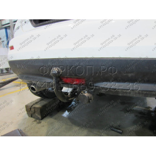 4372-A ORIS Фаркоп на Nissan Juke 4WD 2013-2019. Необходима подрезка бампера. Тип шара: A. Нагрузки: 1000/50 кг, масса фаркопа 23,2 кг (без электрики в комплекте)
