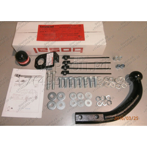 6310-A ORIS Фаркоп на Subaru XV 2012-2017. Необходима подрезка бампера. Тип шара: A. Нагрузки: 1500/50 кг, масса фаркопа 18,2 кг (без электрики в комплекте)