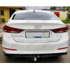 HY 34 AVTOS Фаркоп на Hyundai Elantra 2016-2019. Необходима подрезка бампера. Тип шара: A. Нагрузки: 1500/100 кг, масса фаркопа 16,5 кг (без электрики в комплекте)