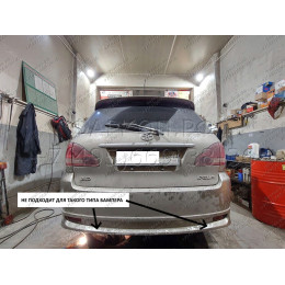 H.T60.A HALTY Фаркоп на Toyota Ipsum 2WD/4WD (кузов ACM21, ACM26) 2001-2009, Toyota Avensis Verso 2001-2009. Возможно потребуется подрезка бампера. Тип шара: A. Нагрузки: 750/75 кг, масс
