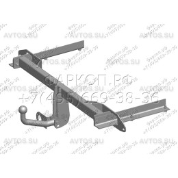 OP 05 AVTOS Фаркоп на Opel Astra J хетчбек 5 дверей 2009-2015. Необходима подрезка бампера. Тип шара: A. Нагрузки: 1500/75 кг, масса фаркопа 20 кг (без электрики в 
