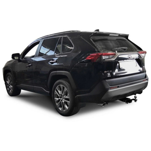 F.5717.002 BERG Фаркоп на Toyota RAV4 2019-2025, Suzuki Across 2020-2025, Toyota Venza 2020-2024 (cборка США) без снятия и подрезки бампера. Тип шара: E. Нагрузки: 2000/75 кг, масса фаркопа 21 кг (без электрики в комплекте)
