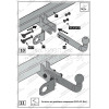F.5717.001 BERG Фаркоп на Toyota RAV4 2019-2025, Suzuki Across 2020-2025, Toyota Venza 2020-2024 (cборка США) без снятия и подрезки бампера. Тип шара: A. Нагрузки: 2000/100 кг, масса фаркопа 16 кг (без электрики в комплекте)