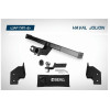 F.6016.004 BERG Фаркоп на Lada Niva Travel 2021-, Chevrolet Niva 2002-2020, Lada Niva 2020-2021 без снятия и подрезки бампера. Тип шара: E. Нагрузки: 1200/75 кг, масса фаркопа 15 кг (без электрики в комплекте)